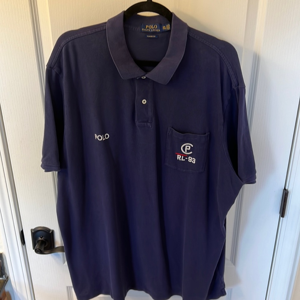 Ralph Lauren Classic Fit Retro 93 Polo Shirt Size XXL
